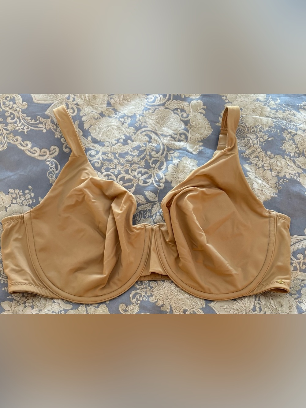 NEW Cacique Tan Smooth Unlined Full Coverage Underwire Bra; Size 44DDD